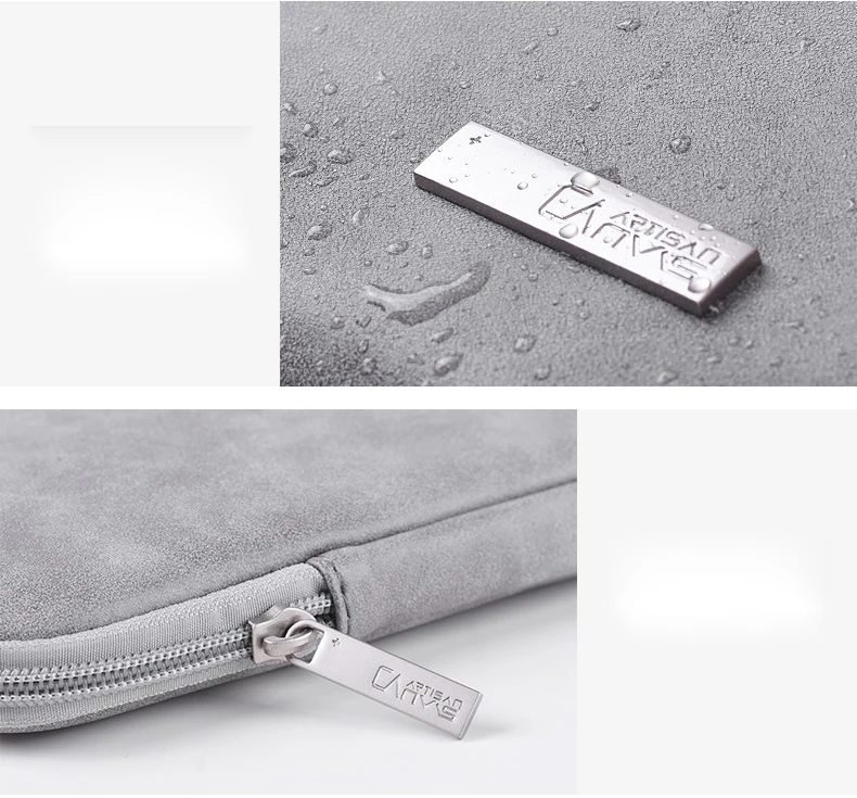 2020 hot selling office laptop sleeve bag leather laptop cover sleeve for 13/14/15 inches macbook