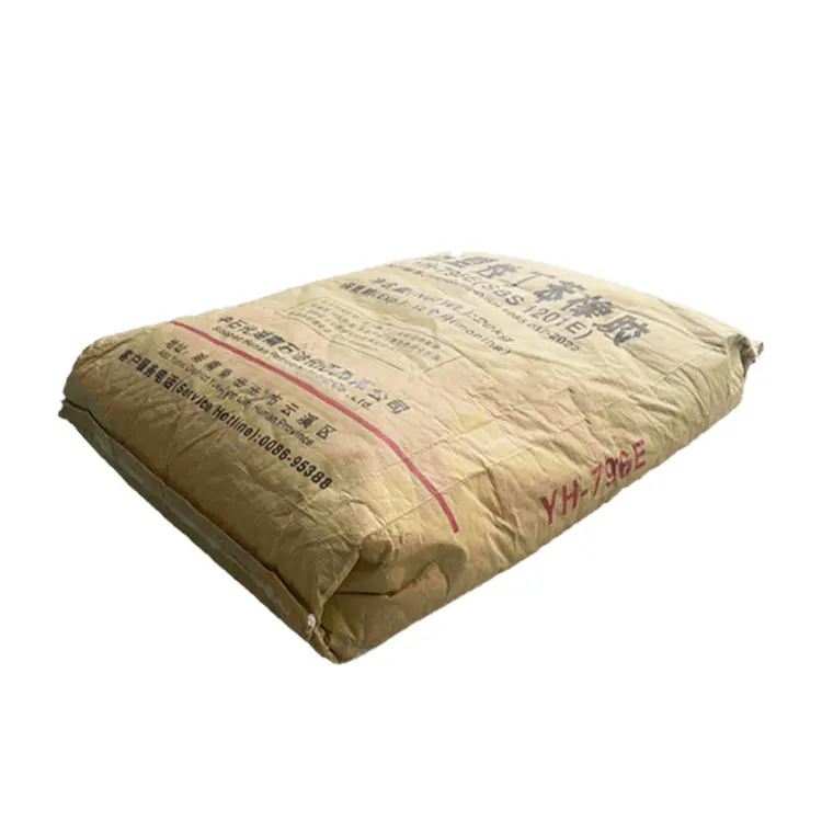 Direct Sale of Sinopec SBS Thermoplastic Styrene-butadiene yh796e for Rubber White Waterproof Material Rubber plastic Products