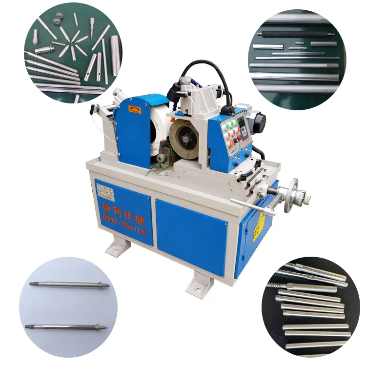 Xieli Machinery Grinding carbon steel pipe Grinding iron pipe grinding rusted pipe Automatic Centerless Grinding Machine