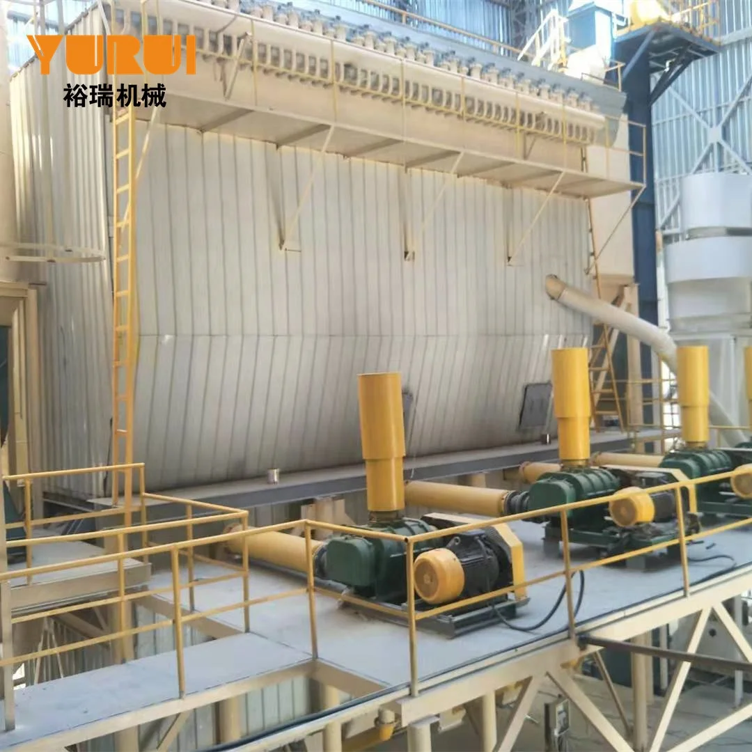 Abroad Project Visiting Available Construction Material Gypsum powder Plaster Production Line Making Machine plant equipment
