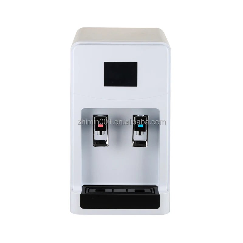 LCD display hot and cold filter water cooler YLRS-B43 desktop pipeline water dispenser