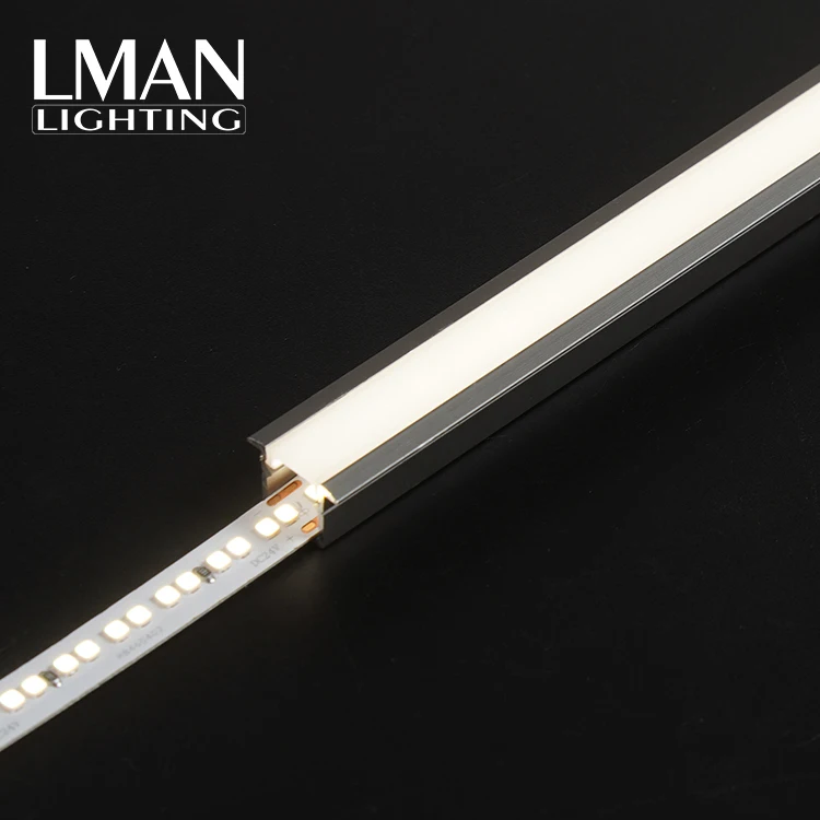 Aluminium Profile Channel Mounting Extrusion Indoor Decoration Drywall Recessed Installation Led Strip Light