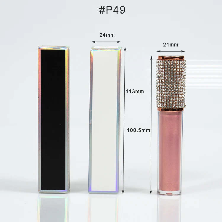 2020 top 1 selling ready to ship hot sell NO LOGO lip gloss tube liquid lipstick tube