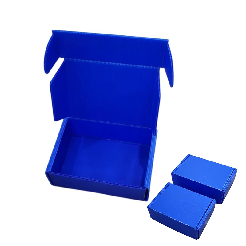 Corrugated plastic danpla box polypropylene hollow plastic sheet corrugated plastic box with dividers