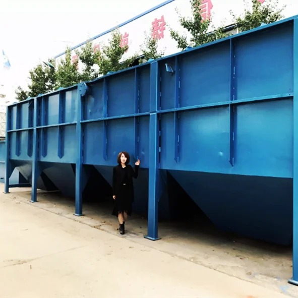 Small Lamella Sedimentation Plate Tank Clarifier With Frp Spirulina Washer Wastewater For Sewage Treatment