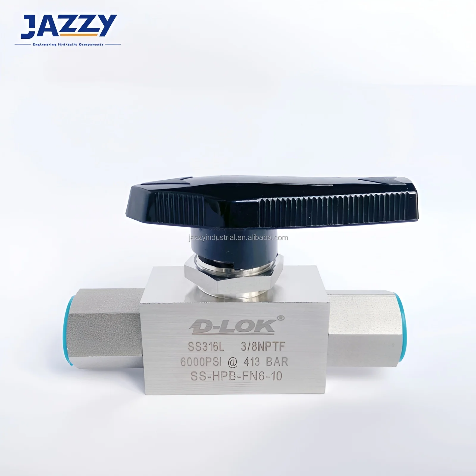 JAZZY 6000PSI HPB FN6 Ss316L Hydraulic Needle Valves HNH GVB MN8 HPB CH Ball Globe Check Instrumentation Valve