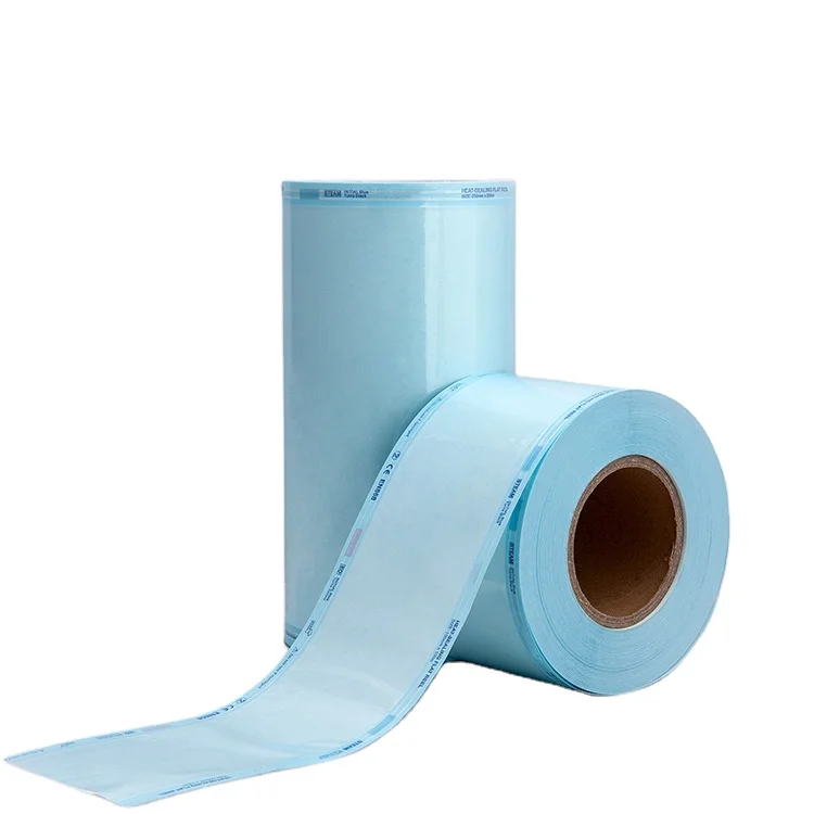 Заводская цена сухие тепловые стерилизационные мешочки Най салонный ретортный стерилизатор сухие тепловые стерилизационные мешочки рулон для Стоматологического использования