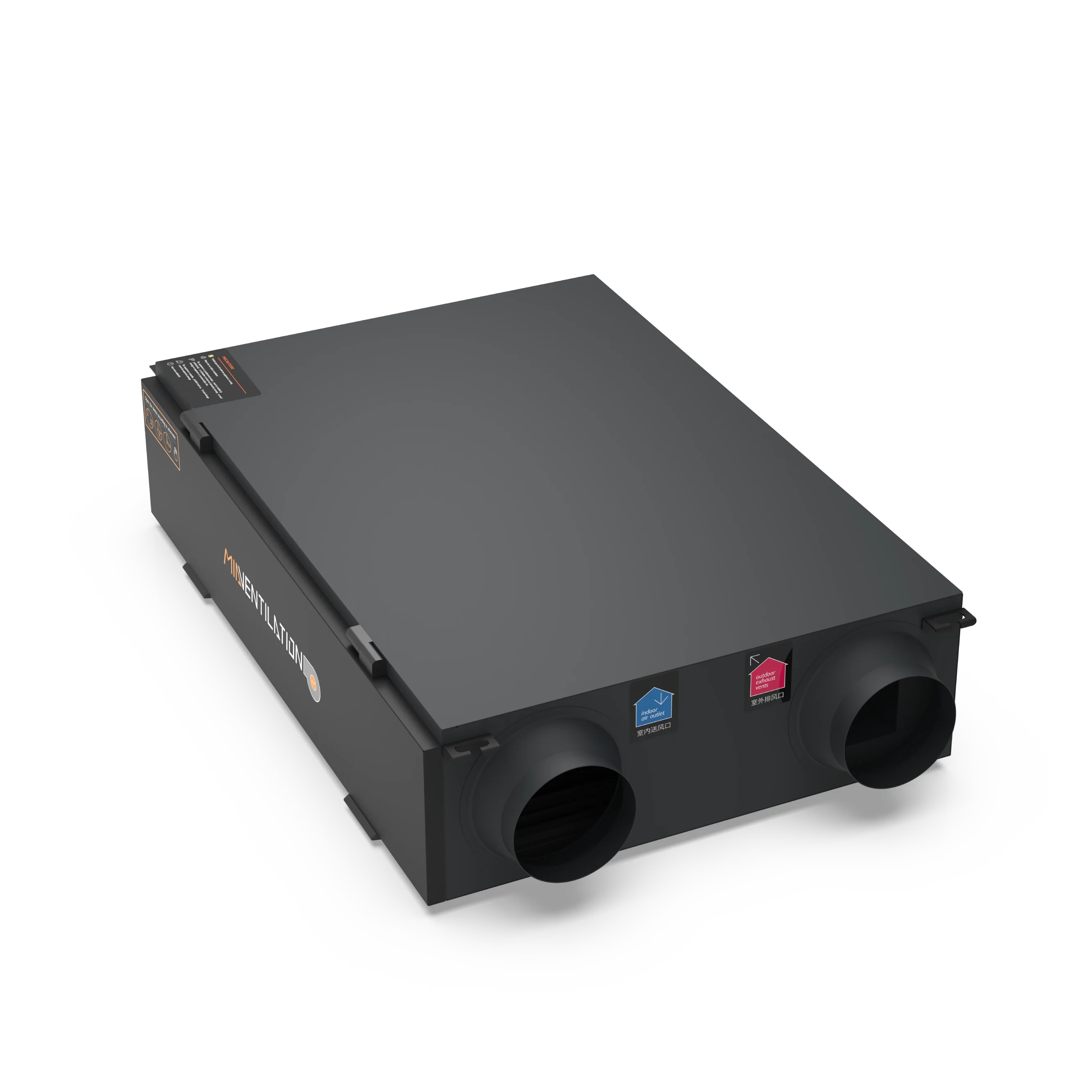 MIA Fresh Air Energy Recovery Ventilation/ Highly Efficiency Energy Heat Recovery Recuperator/ Air Fresh Ventilation