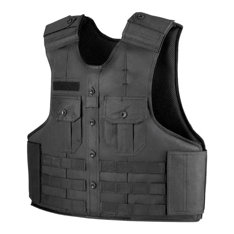 XINXING Custom Body Protective Vest MOLLE System Safety Security Black Tactical Combat Gear Vest Plate Carrier For Men