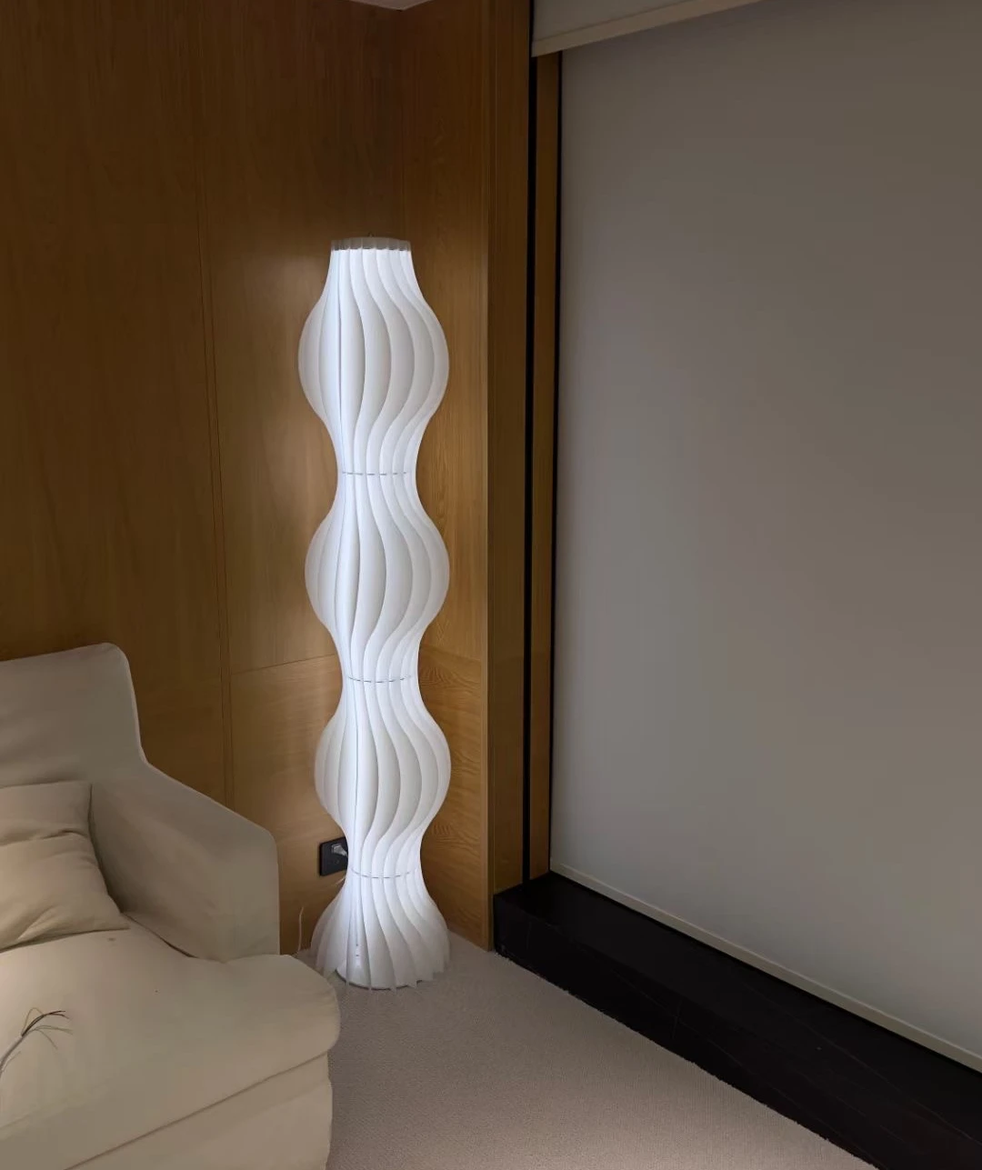 Переключатель управления современным арт-деко светодиодный напольный светильник