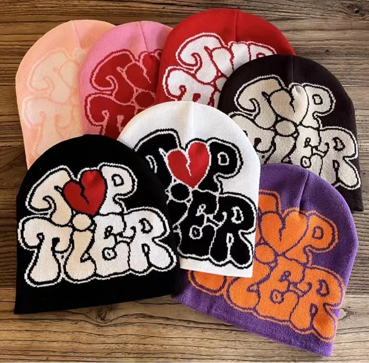 Wholesale Unisex All Over print Winter Hat Cap custom your own logo caps Warm Beanie Hats 2024New cool caps