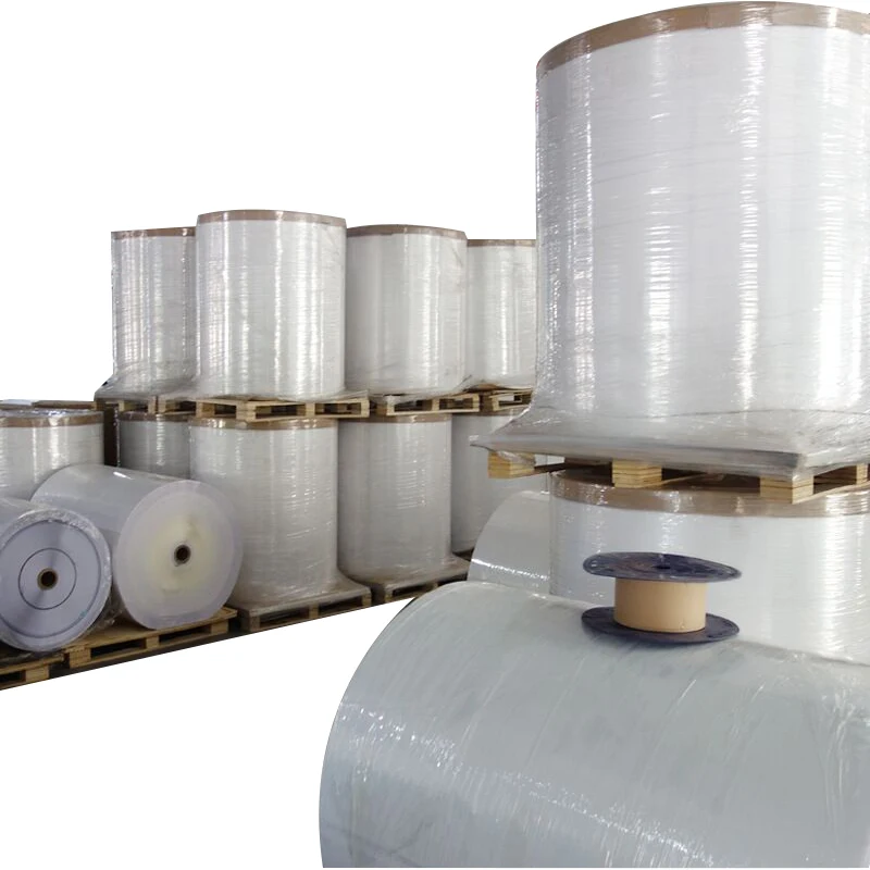 Self Adhesive Semi gloss label  hot-melt glue 50gsm liner thermal transfer label material jumbo roll
