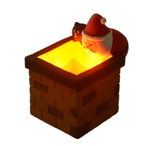 HANGZHOU L&Y Instagram girl Heart Christmas Eve Santa Claus and chimney can glow creative send boyfriend and girlfriend healing