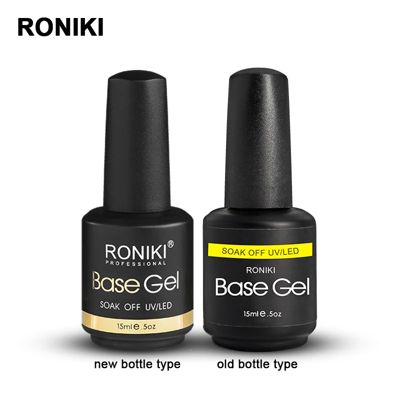 RONIKI Camouflage Nail Rubber Base UV Gel Polish Wholesale Private Label Colors Rubber Base Coat