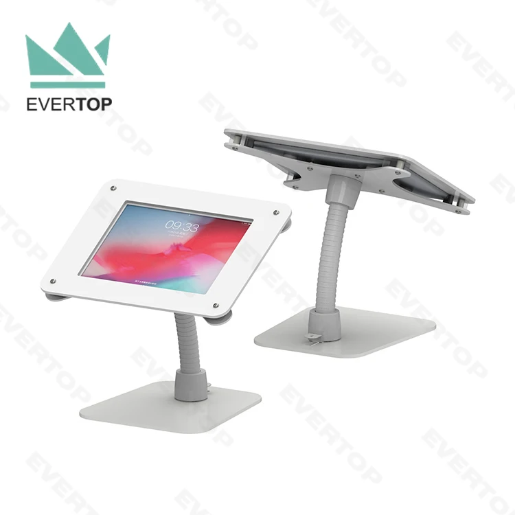 LST04B-B Акриловые Наклонные Гусенек Anti Theft столе Tablet обзор киоск ресторан PC Desktop для