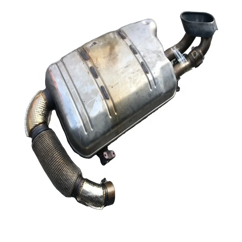 High-quality classic i8 series L12L15LCI rear exhaust pipe muffler three-way catalytic sound wave drum for BMW
