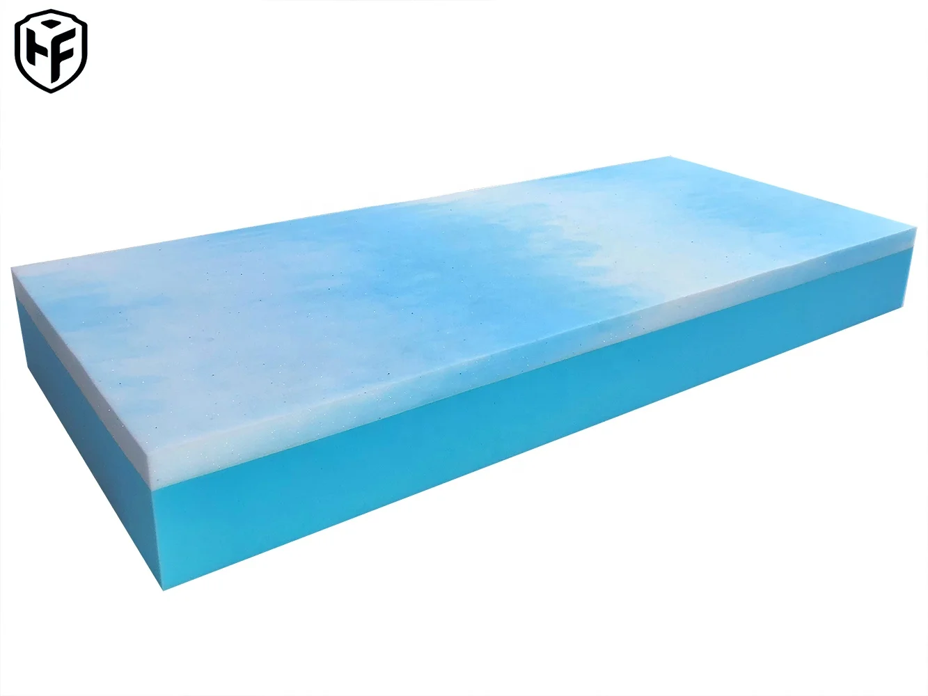 High Density High Resilience Hotel Hospital Furniture Upholstery Foam Bed Memory Foam Mattress Topper