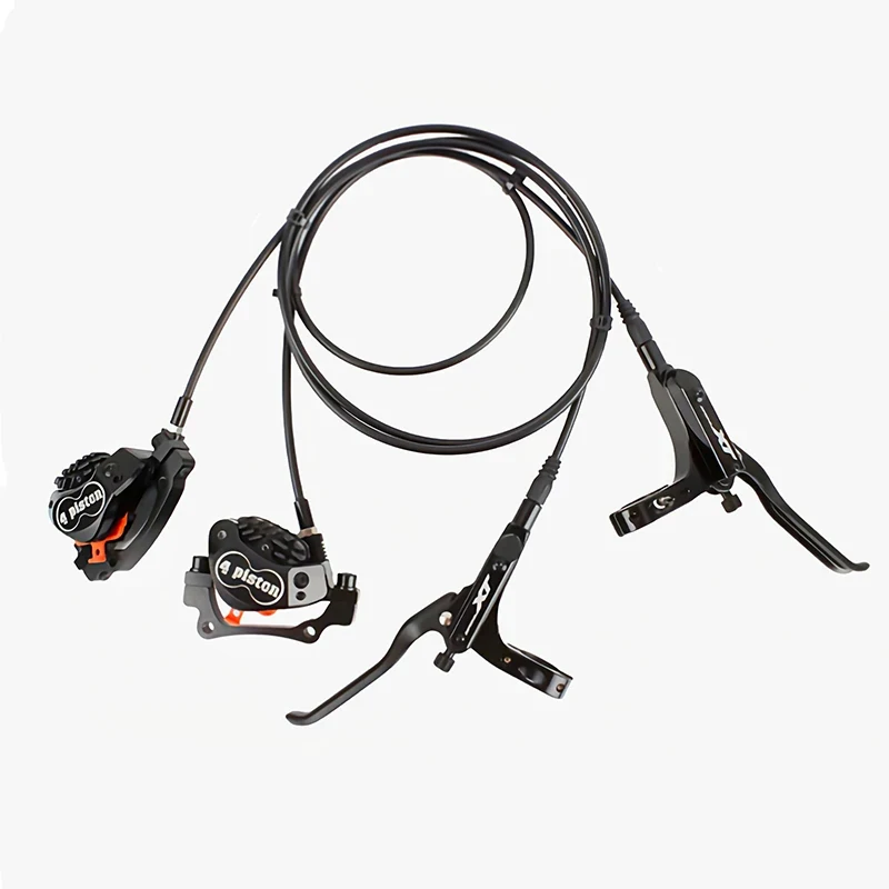 OEM/ODM MT200 Mountain Bike Disc Brake Set Aluminum Alloy Bicycle Hydraulic Disc Brake With 160mm Brakes Rotor
