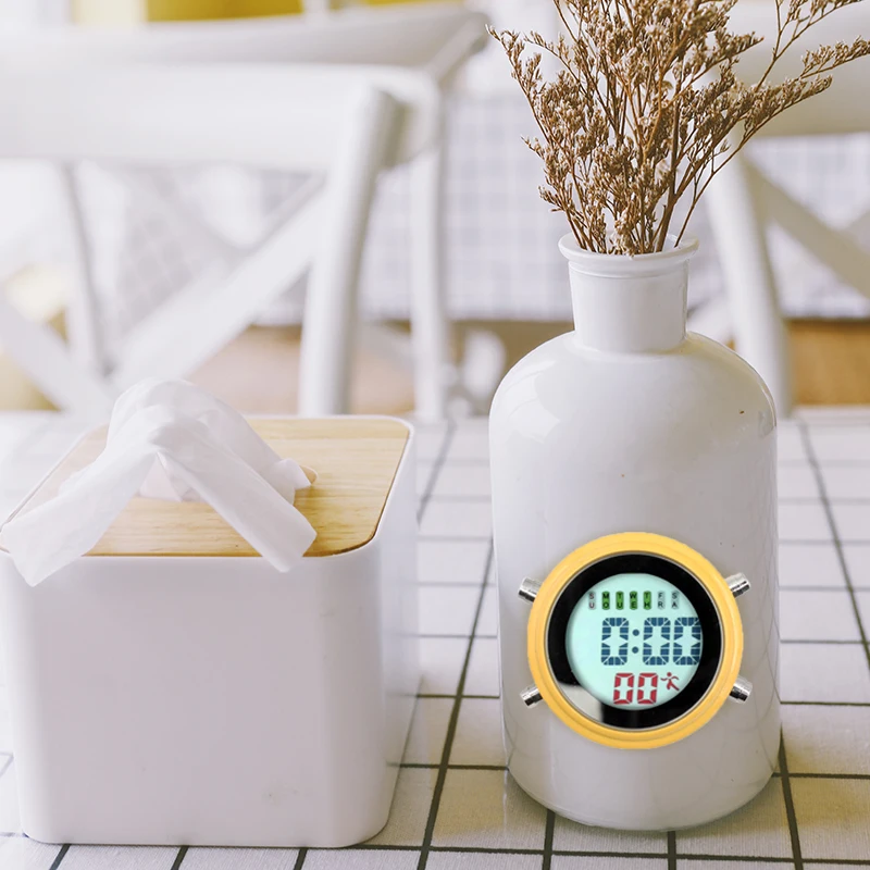 Custom Logo Digital Nurse Watch Multi-Function Doctor Watch Stick-On Clock Stop Timer Luminous Wholesale and Dropshipping