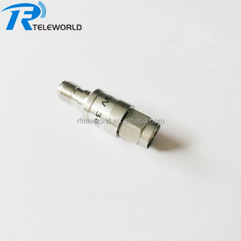 50ohm 1db,2db 3db 5db 6db 10db 15db 20db 30db 6GHz 2W SMA fixed attenuator
