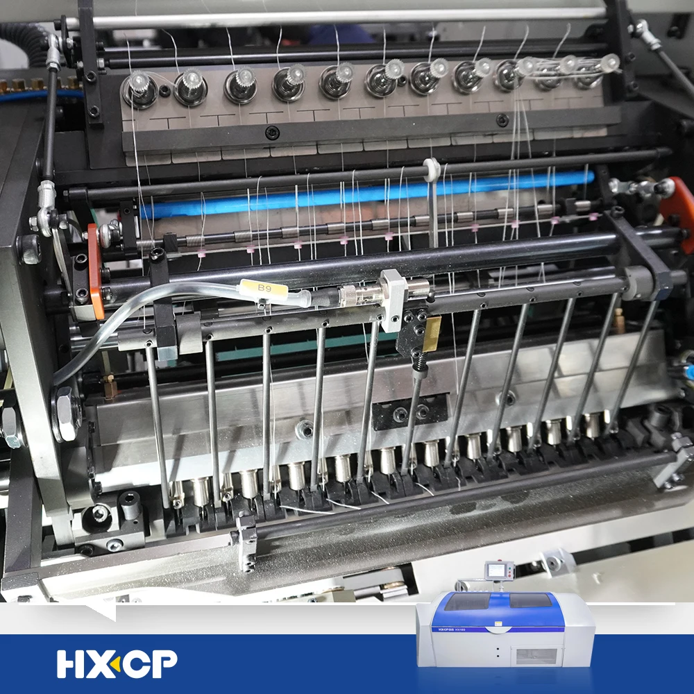 Высокоскоростная автоматическая машина для переплета HX220 высокопроизводительное Швейное Оборудование Для Печати Книг