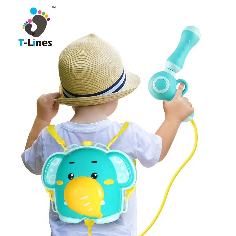 Backpack elephant duck beach outdoor toy water gun