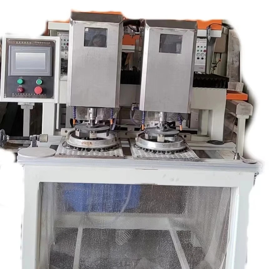 Автоматический станок для сверления стекла с двумя головками, высокоэффективный строительный завод по производству стекольного завода