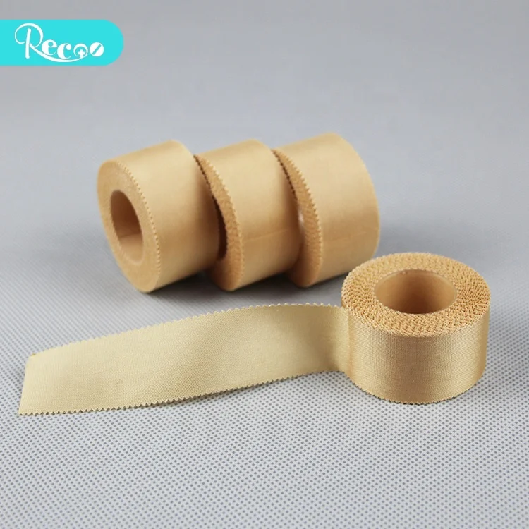 Strong adhesive stays on, even during exercise Medical adhesive Silk cloth tape bandage
