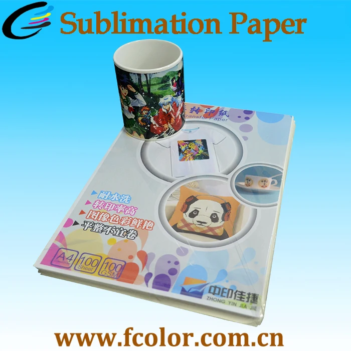 Heat Resistance Resistant To Heat A4 Sublimation Paper Withstand High Temperatures Transfer Process Compromising Print Quality