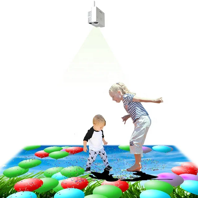 ChariotTech Basic version of children's interactive floor projection balls.