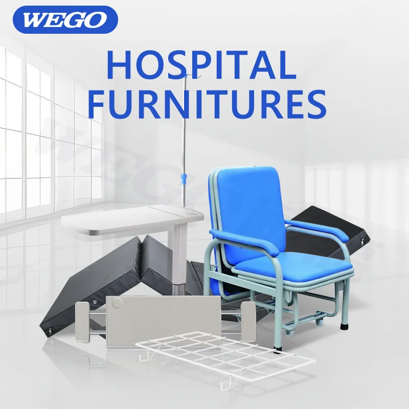 WEGO Medical Foldable Waterproof Mattress PU Cover Full Foam Medical Mattress For Hospital Bed