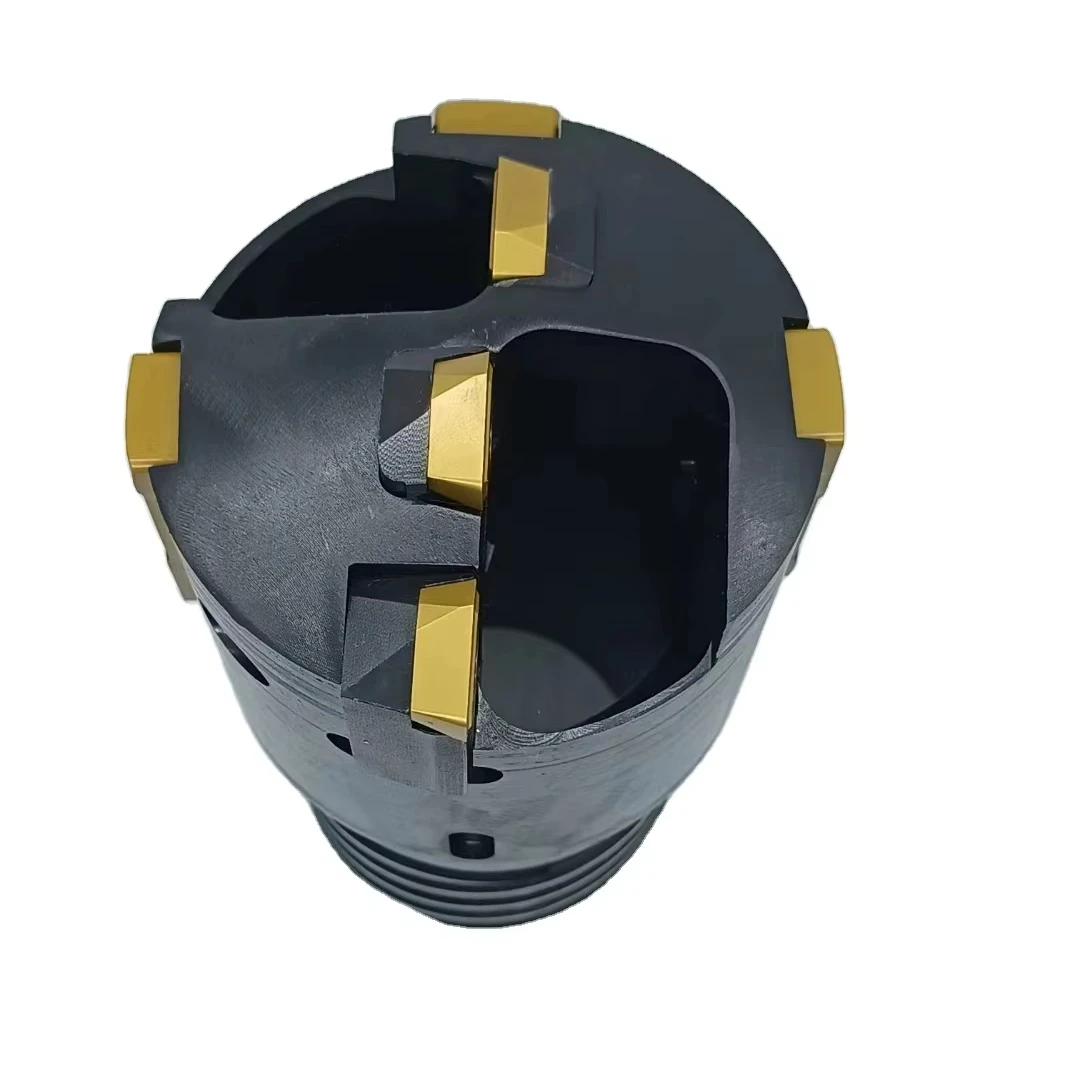 EDM Support High Precision 56.21-65.99mm Deep Hole Drilling head carbide for hardened steel BTA drill head