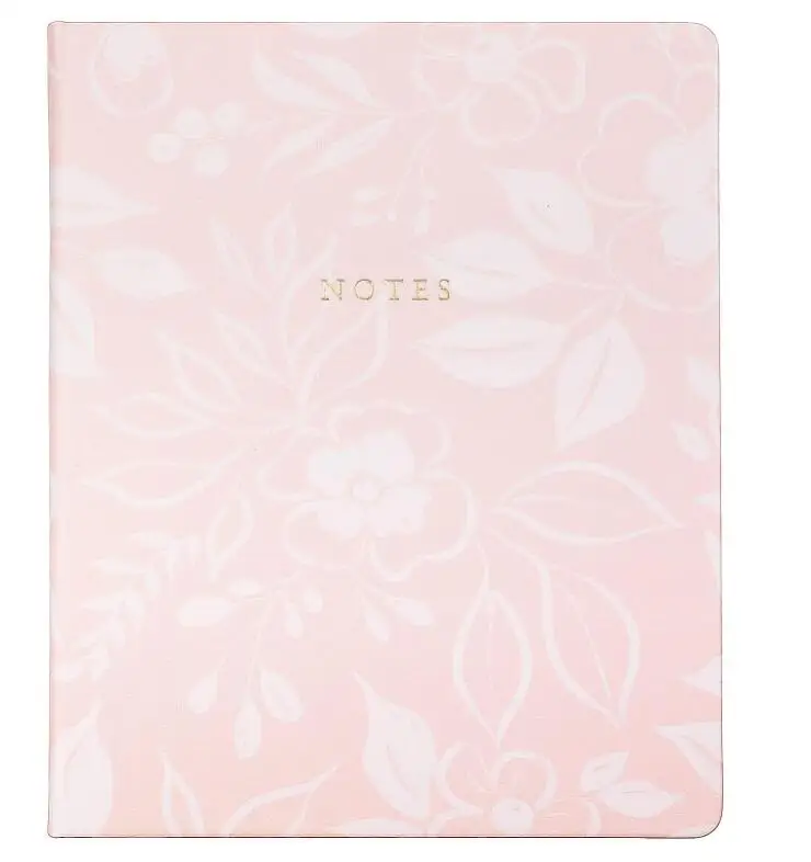 Handmade colorful custom notebook size pu leather notebook with ribbon personal travel journal soft leather diary notebook