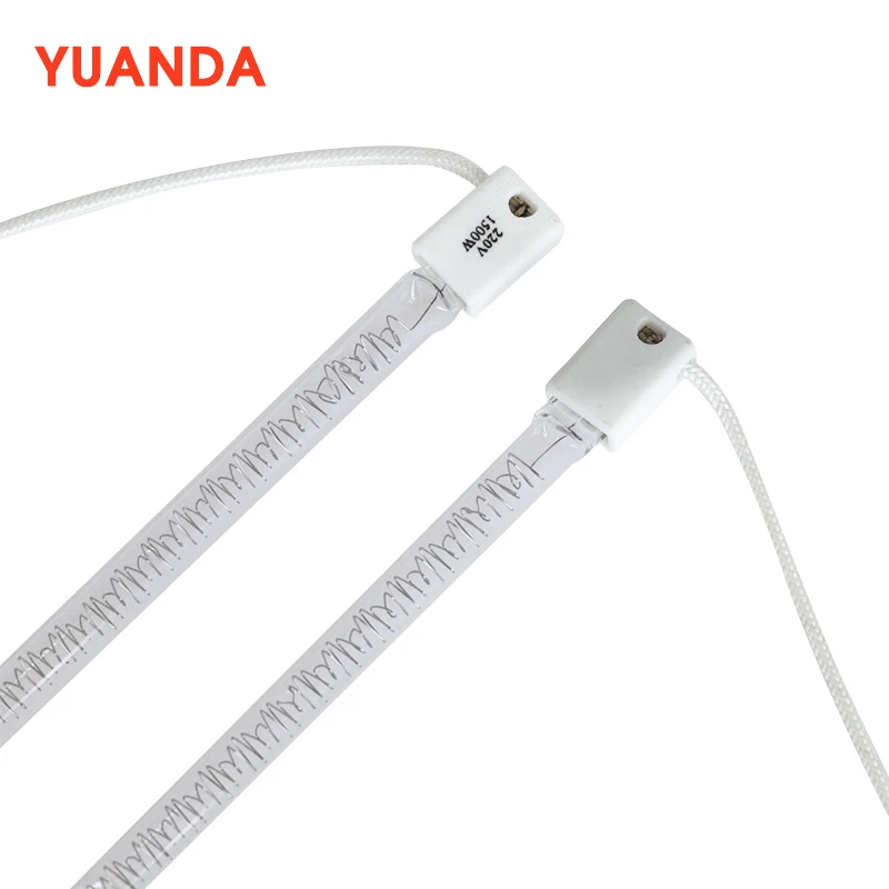 2024 short wave halogen infrared heating lamps for sauna printer painting machine