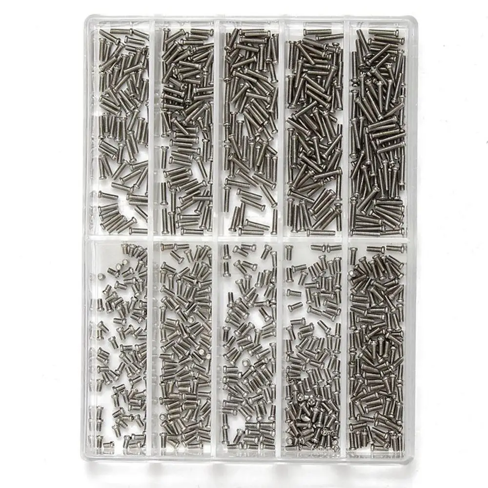 800pcs/set Assorted Screws Tools for Watch Repair Tool Kit Watchmaker Watch Tools Parts Spare Parts for Watches