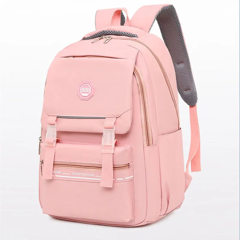 2022 new fashion large  schoolbag 15.6 inch backpack waterproof casual College Travel  Backpack  for Teens Girls