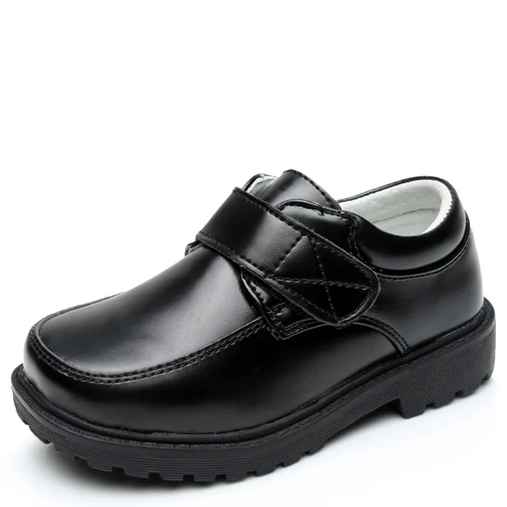 
YY10115S Factory wholesale elegant British style children black leather dress shoes school shoes formal shoes for boys 
