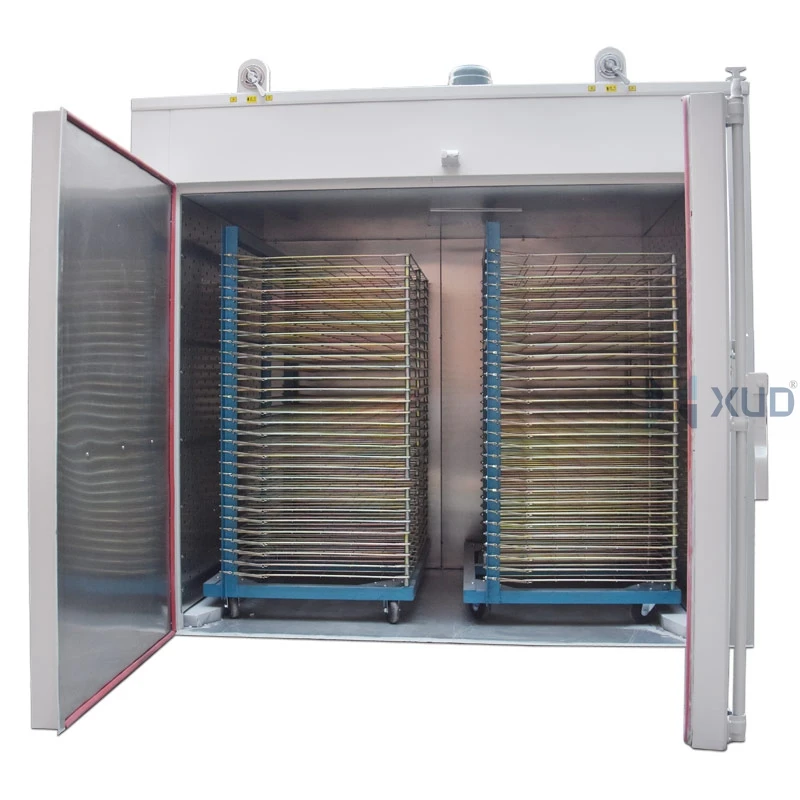 Stainless steel large force air walk in oven screen printing drying oven industrial dryer furnace