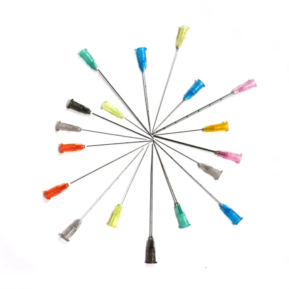 Disposable micro cannula blunt tip needle for beauty cannula for dermal filler 14G 16G 17G 18G 21G 22G 23G 25G 27G 29G 30G
