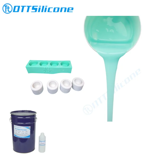 Liquid Silicone Rubber for Plater/Gepsum Mold Making RTV-2 Liquid Silicone
