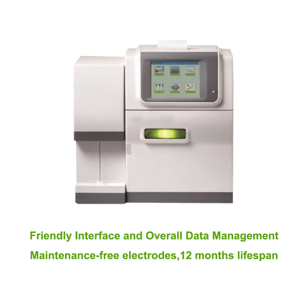 Lab equipment MY-B030D Smart automated blood gas ise electrolyte analyzer for medical