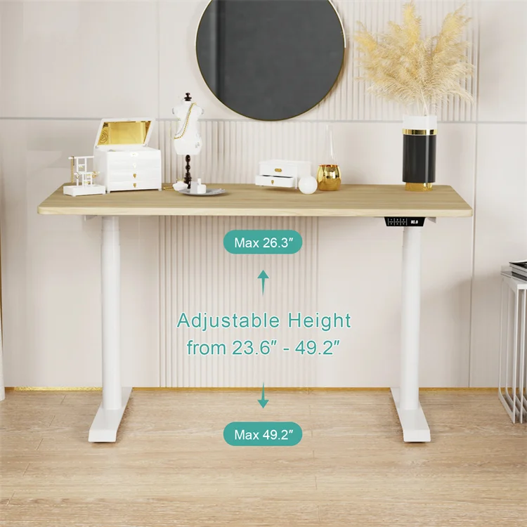 Home Office Customized Dual Motor Lifting Standing Desk Electric Gaming Desk Frame