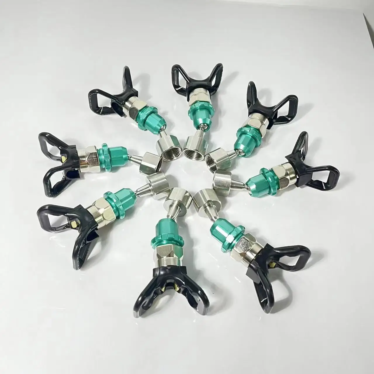 5 inch Clean fire shut-off Valve Airless spray gun Swivel extends gun lever universal joint head with spray gun