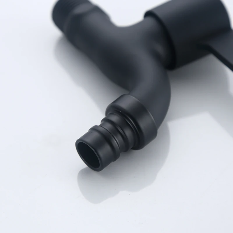 Classic Best-Selling Black Stainless Steel 304 Body Water Tap Brass Cartridge With Iron Spindle