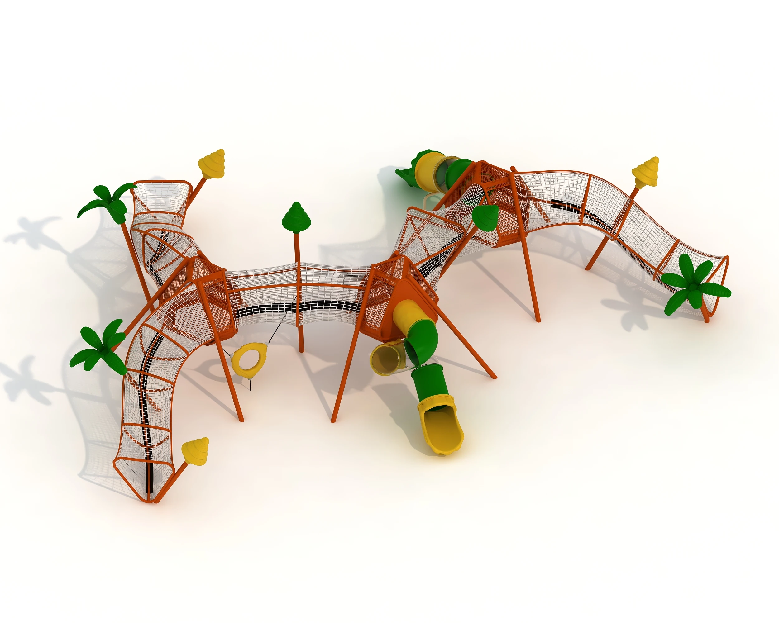 Wholesale Custom Outdoor Playground Children Climbing Rope Net Equipment