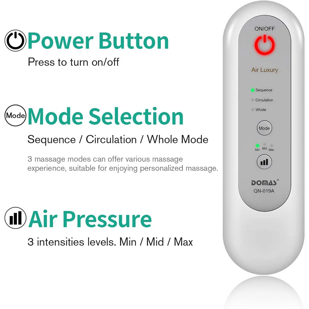 Best sellers real techniques cheap foot spa airbags air compression massage body for self care