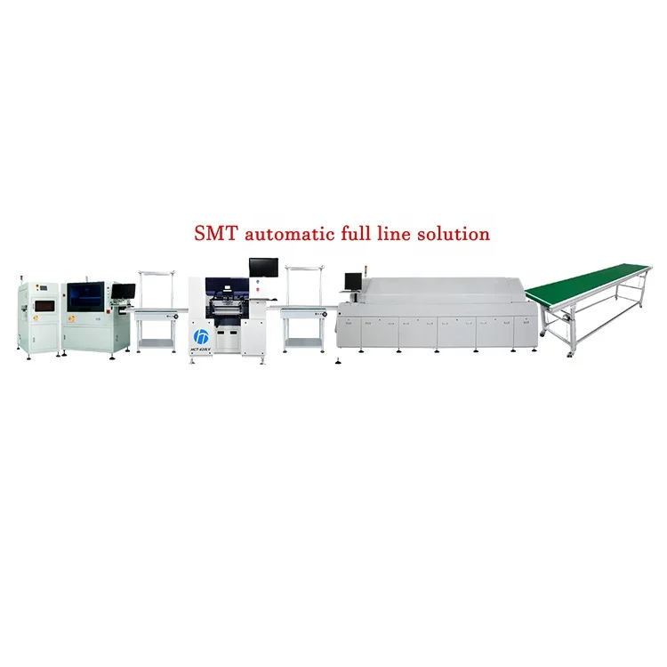 Chip Mounter hct-610lv Smd Smt Pick And Place Machine For Smt Production Line Pcb Assembly Machine
