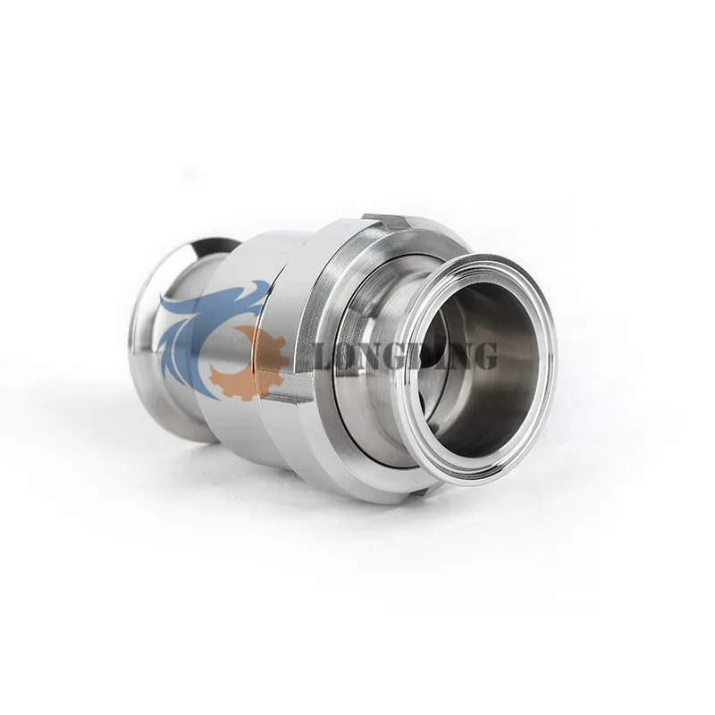 ss 304  316L sanitary clamp stainless steel check valve one way non return valve