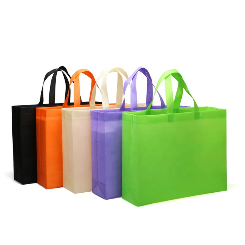 Wholesale Cheap Tote Non Woven Bag with  Reusable Shopping Bag  Non Woven