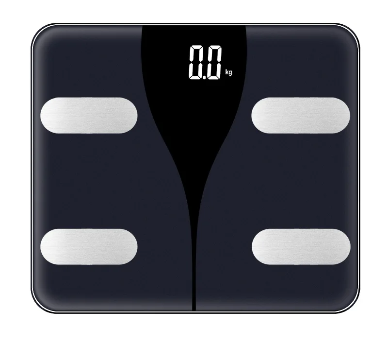 Portable Electronic Glass Platform Body Fat Scale CE Certified Digital Bathroom Scale Cute Home Use Cheap Home Balance Scale